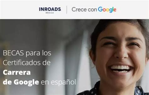 inroads mexico|certificados carrera google.